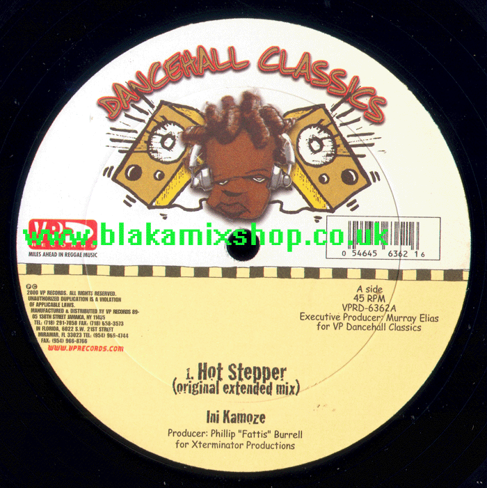 12" Hot Stepper/Hot Stepper Version INI KAMOZE