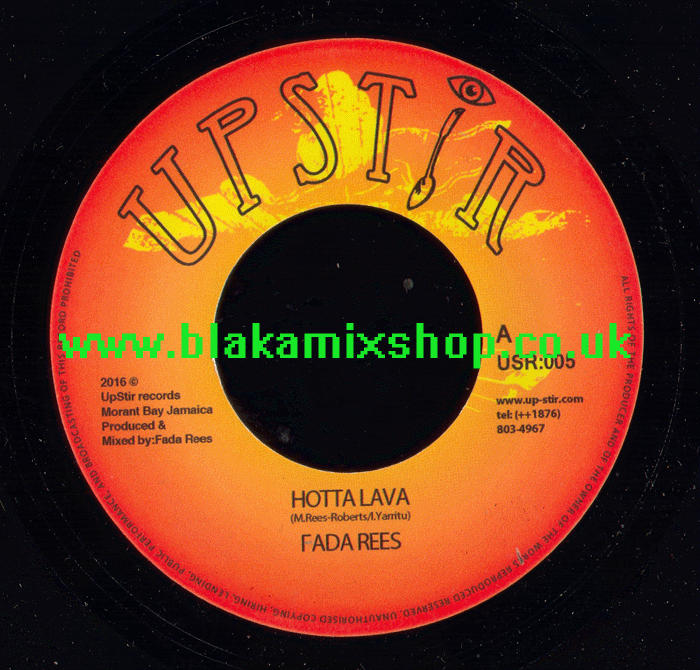 7" Hotta Lava/Dub FADA REES