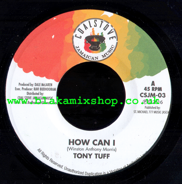 7" How Can I/Journey Dub TONY TUFF