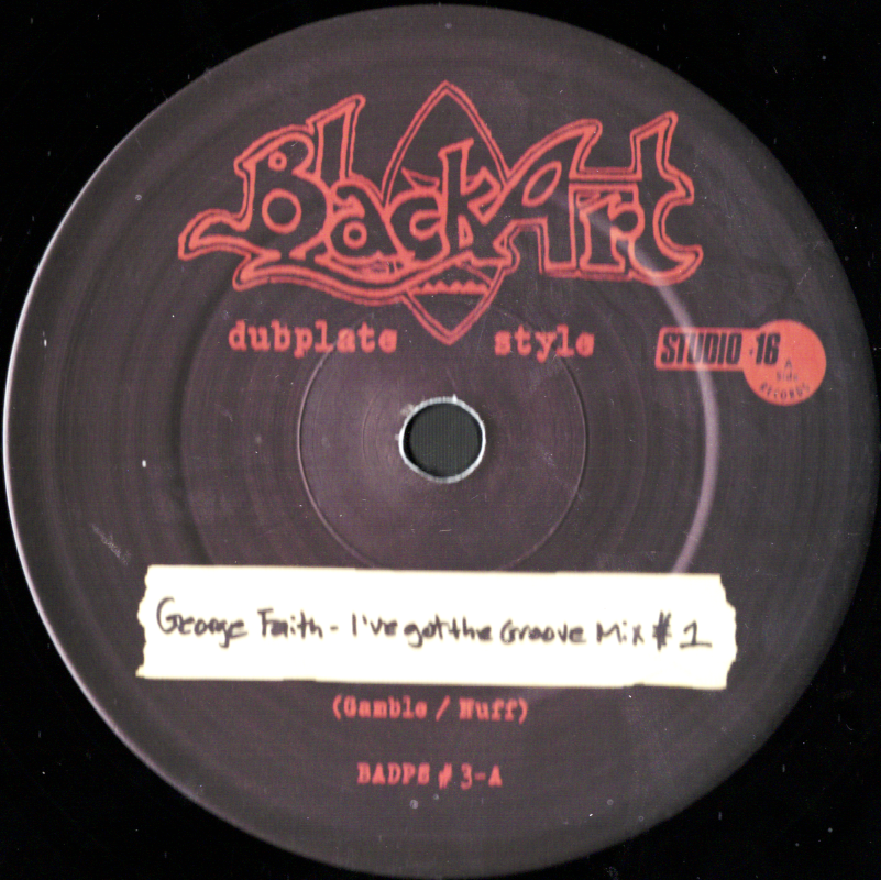 10" I've Got The Groove[2 Mix's]- GEORGE FAITH Dubplate style