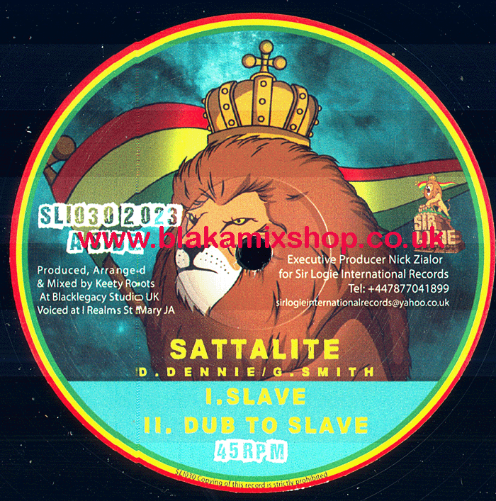 12" Slave/Road To Freedom SATTALITE/ABA ARIGINAL