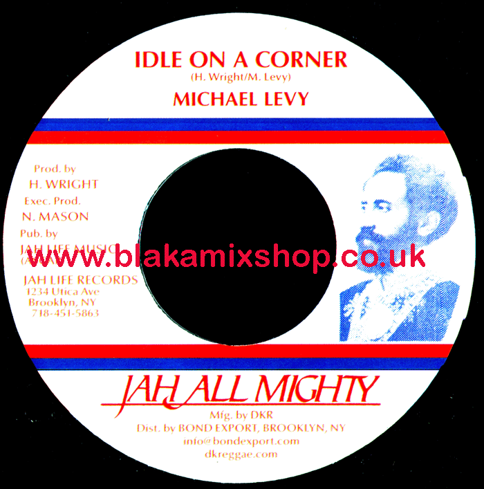 7" Idle On A Corner/Digital Rock Version MICHAEL LEVY