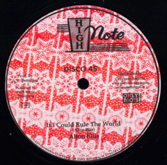 12" If I Could Rule The World/Lava ALTON ELLIS