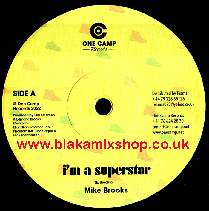 7" I'm A Superstar/Dub MIKE BROOKS