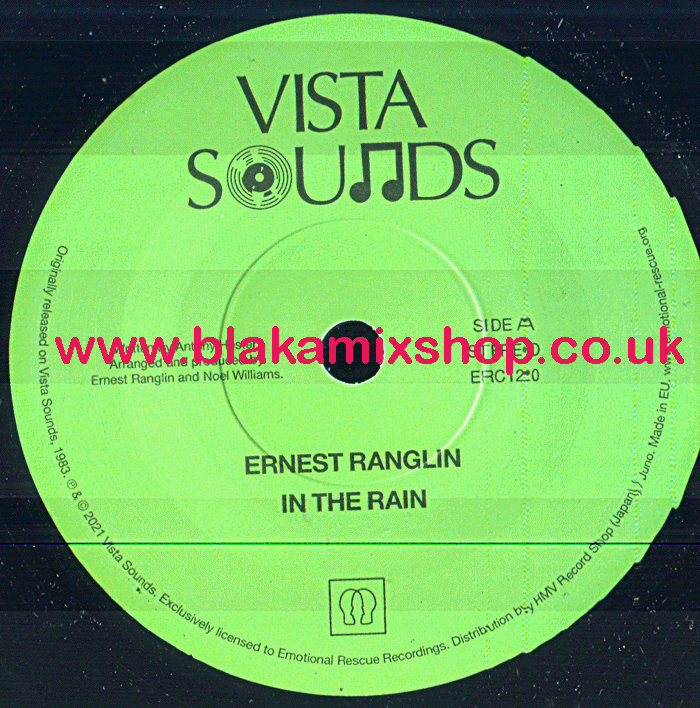 7" In The Rain/Mukatsuku Dub ERNEST RANGLIN