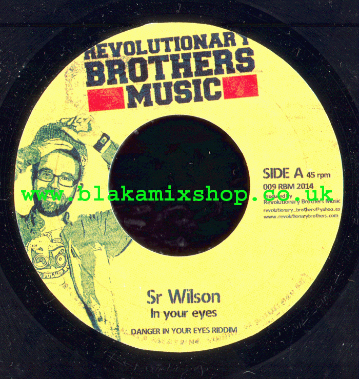 7" In Your Eyes/Sing From My Heart SR WILSON/NICO ROYALE