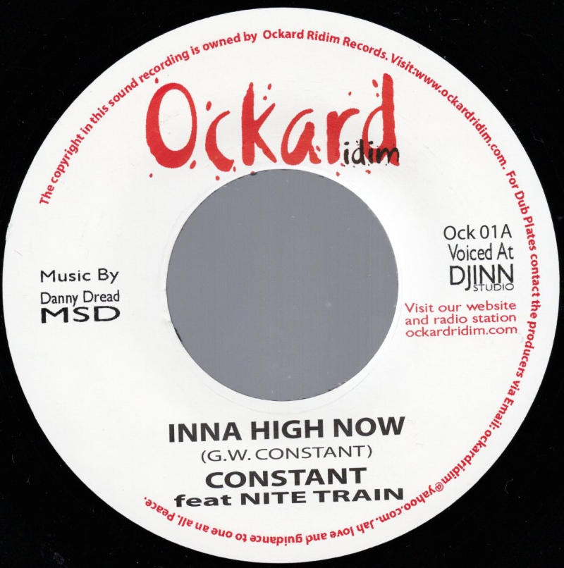 7" Inna High Now/Higher Ground CONSTANT feat. NITE TRAIN/NITE