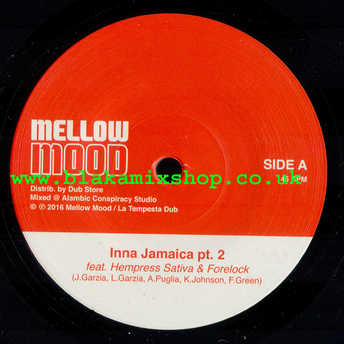 7" Inna Jamaica Pt.2/Version HEMPRESS SATIVA & FORELOCK