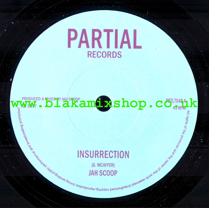 7" Insurrection/Dub JAH SCOOP