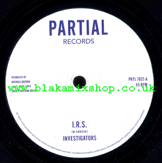 7" I.R.S./Dub - INVESTIGATORS