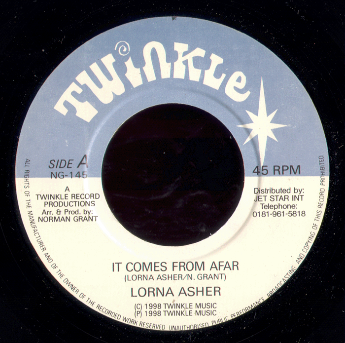 7" It Comes From Afar/Version LORNA ASHER