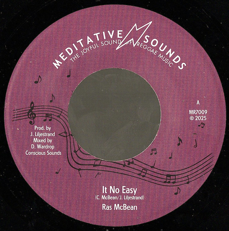 7" It No Easy/Version- RAS McBEAN