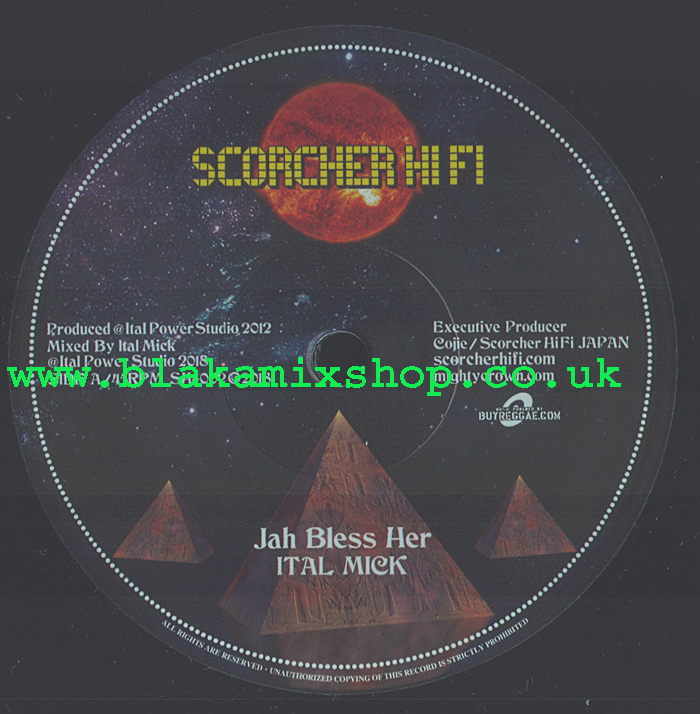 7" Jah Bless Her/Dub Bless Her ITAL MICK