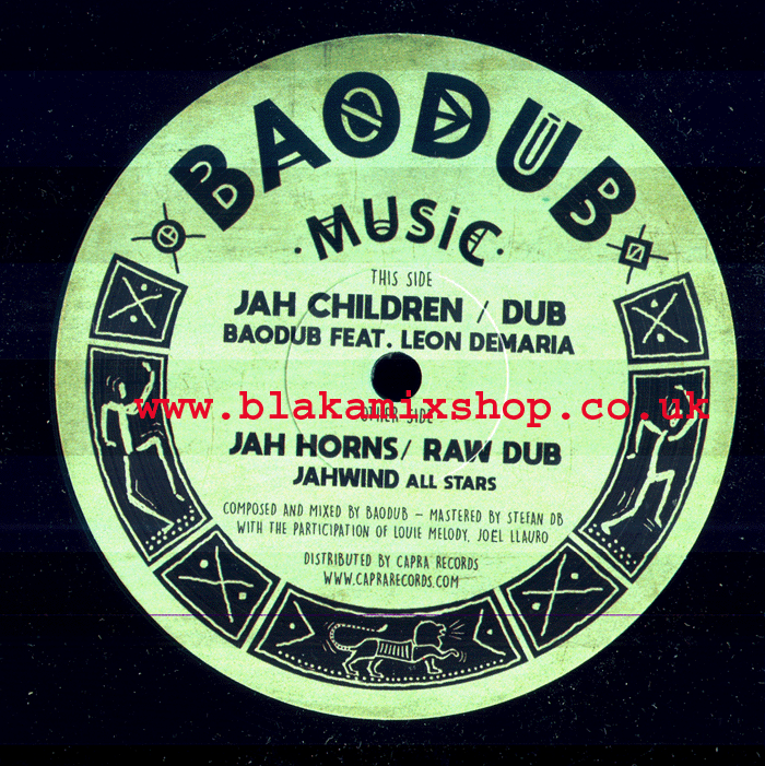 12" Jah Children [4 Mixes] BAODUB ft. LEON DEMARIA/JAHWIND ALL