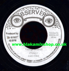 7" Jah Fire/Version GEORGE BOSWELL