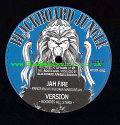 12" Jah Fire/Musical Raid PRINCE MALACHI/DABA MAKOUREJAH