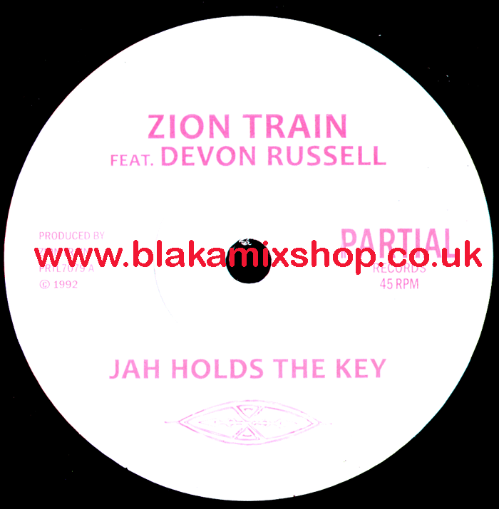7" Jah Holds The Key/Dub ZION TRAIN ft. DEVON RUSSELL