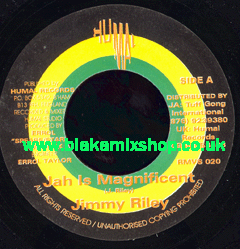 7" Jah Is Magnificent/Version JIMMY RILEY
