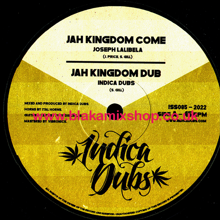 10" Jah Kingdom Come/Open The Gates JOSEP LALIBELA/VANYA O