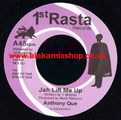 7" Jah Lift Me Up/Version ANTHONY QUE
