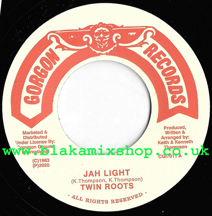 7" Jah Light/Version- TWIN ROOTS