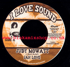 7" Jah Love/Old Timer Riddim JUDY MOWATT