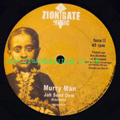 12" Jah Send Dem/La Musique- MURRY MAN/NASSADJAH