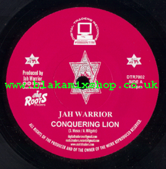 7" Conquering Lion/Dub - JAH WARRIOR