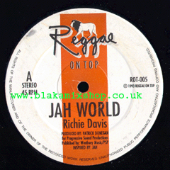 12" Jah World - RICHIE DAVIS