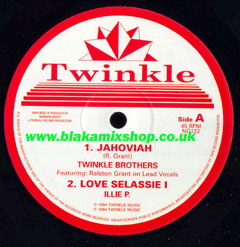 12" Jahoviah/Love Selassie I/Version TWINKLE BROTHERS/ILLIE P.