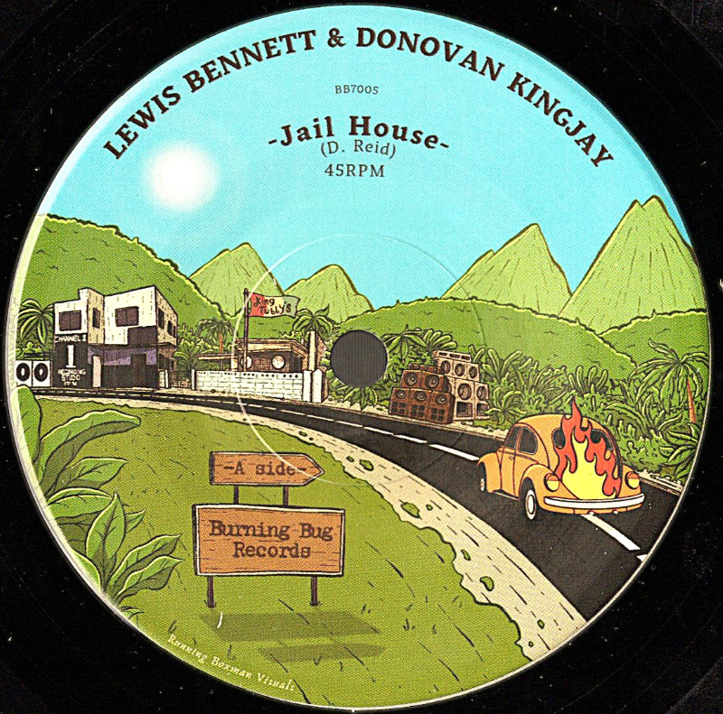 7" Jailhouse/Version- DONOVAN KINGJAY