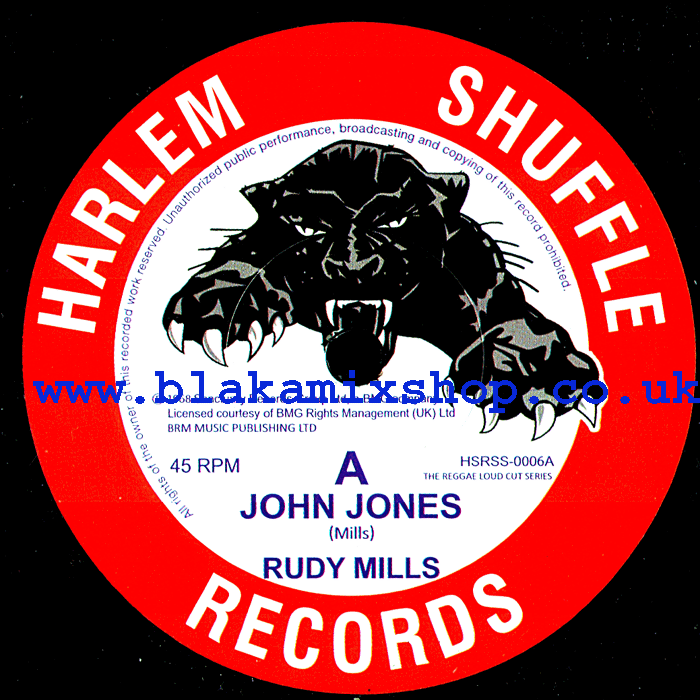 7" John Jones/Bombshell RUDY MILLS/THE CRYSTALITES