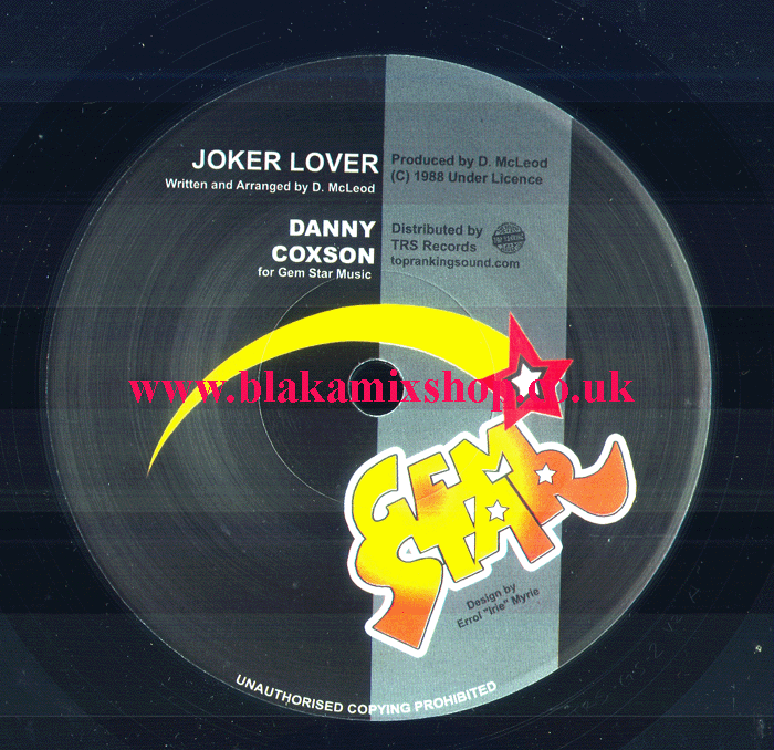 7" Joker Lover/Version DANNY COXSON