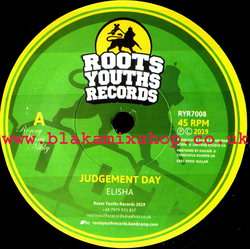 7" Judgement Day/Dub ELISHA