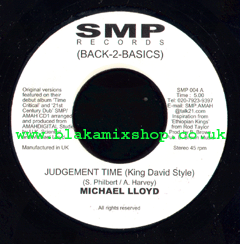 7" Judgement Time[King David Style]- MICHAEL LLOYD/U.K. SCIENTIS