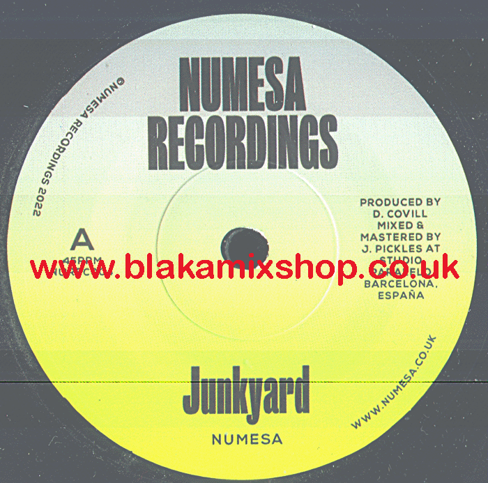 7" Junkyard/Slime Dub NUMESA