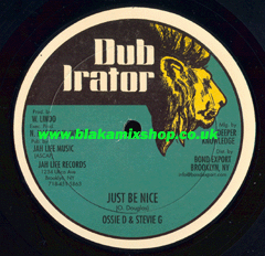 12" Just Be Nice/Words Of Love OSSIE D. & STEVE G./JUG HEAD