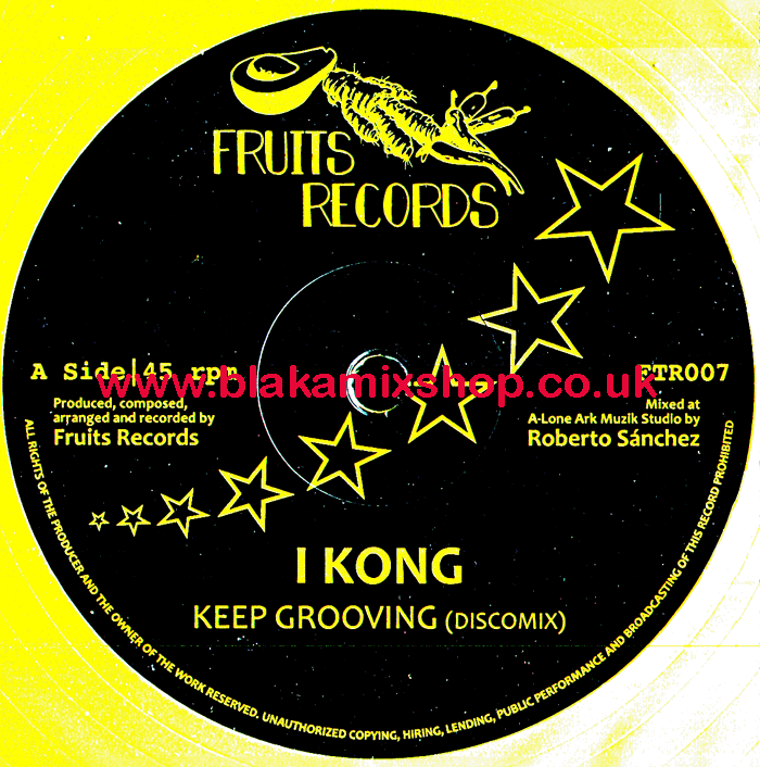 12" Keep Grooving EP I KONG/NAJAVIBES  FAYA HORNS/ANDROO