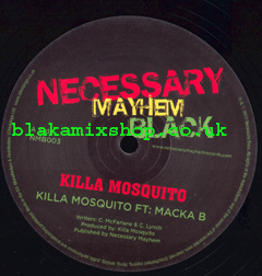 12" Killa Mosquito/Computer Dub - KILLA MOSQUITO ft MACKA B