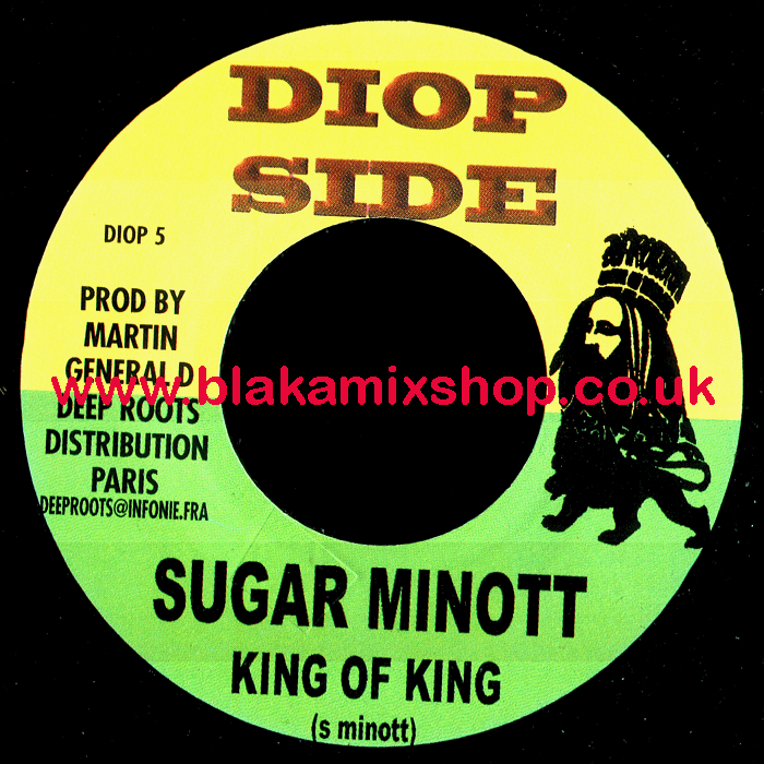 7" King Of King/Version SUGAR MINOTT