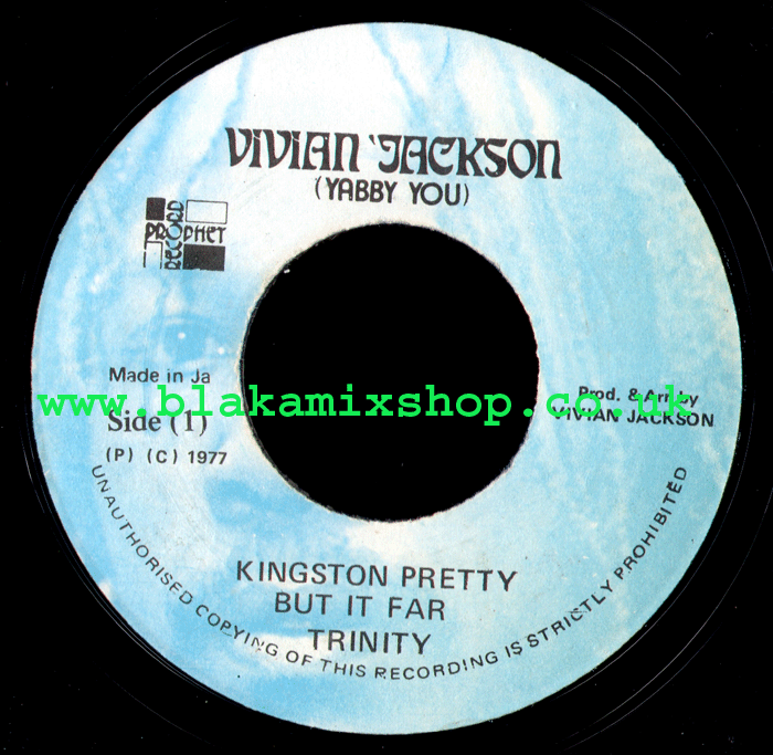 7" Kingston Pretty But Its Far/Version TRINITY