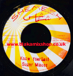 7" Know Yourself/Lion Tempo SUGAR MINOTT/TINGS & TIMES