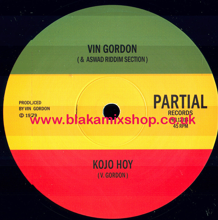12" Kojo Hoy/Kojo Dub VIN GORDON