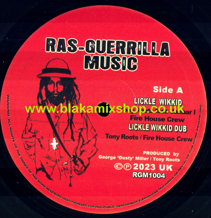 10" Lickle Wikkid/Jah Is Watching TONY ROOTS ft. JAHBAR I/CLIV