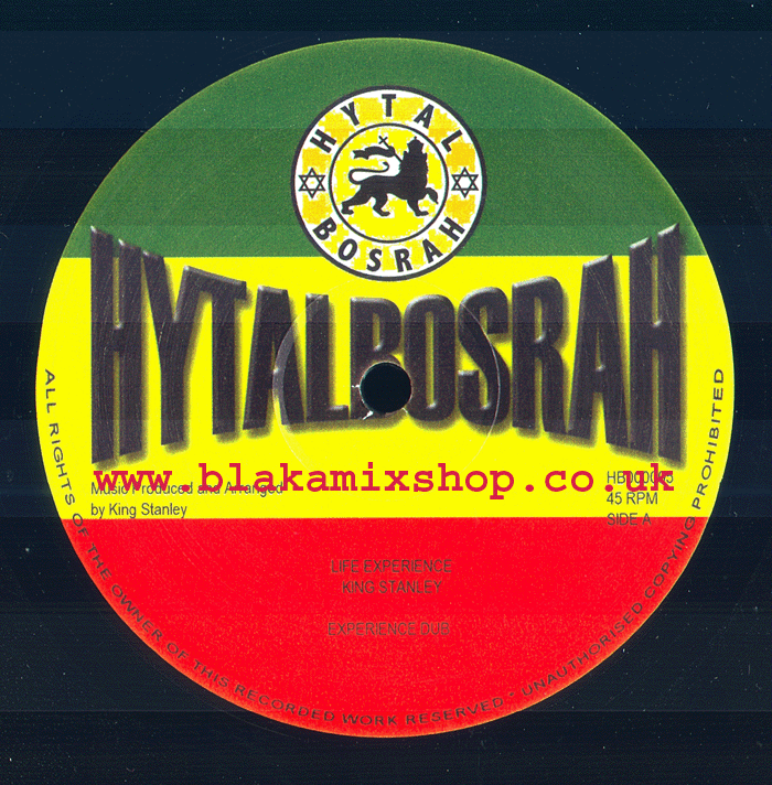 12" Life Experience/Soldier In Jah Army KING STANLEY/IZYAH DAV