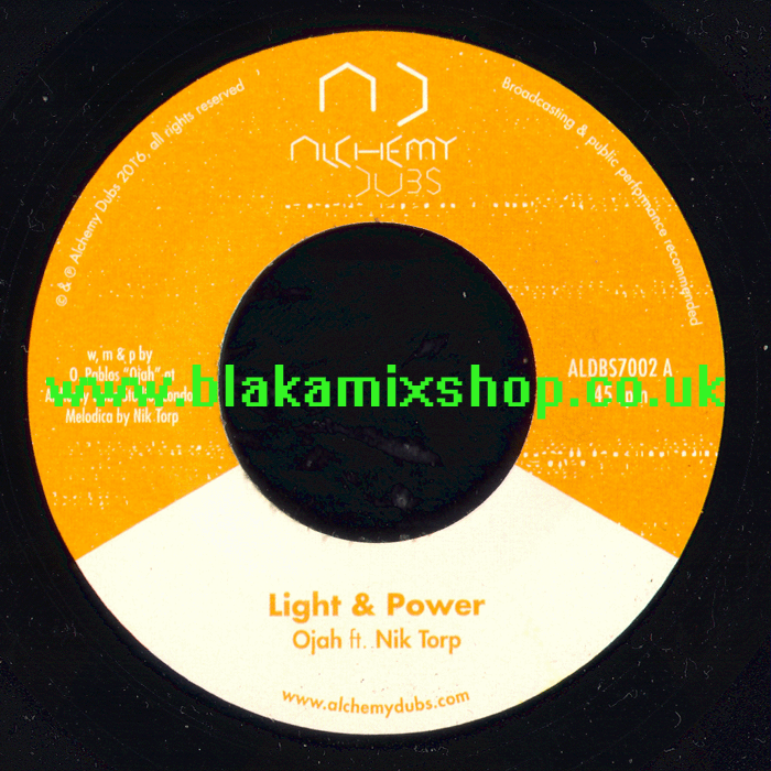 7" Light & Power/Dub OJAH ft. NIK TORP