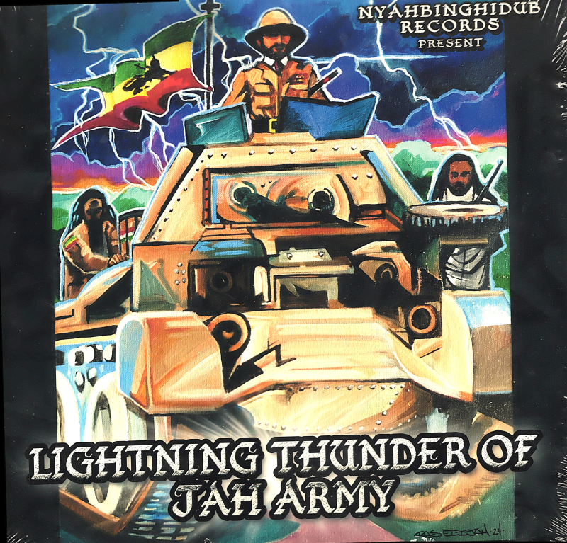 12" Lightning Thunder Of Jah Army E.P- PRINCE LIVIJAH/RAS HASEEN