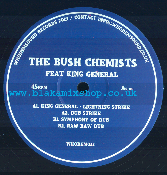 12" Lightning Strike/Symphony Of Dub THE BUSH CHEMISTS ft. KIN