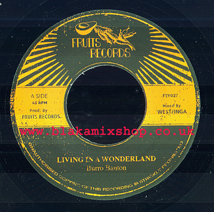 7" Living In A Wonderland/Version BURO BANTON