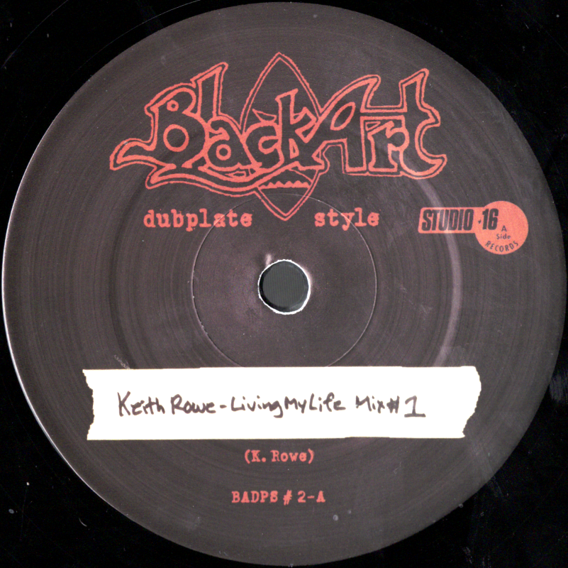 10" Living My Life[2 Mixes]- KEITH ROWE